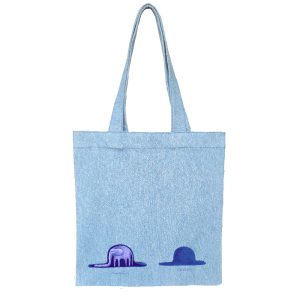 Cotten Totebag Blue Jean Basic | هیدورا